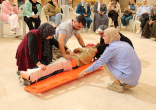 MAP تنفذ تدريباً في الإسعاف الأولي بالتعاون مع مركز مصادر