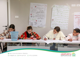 Hebron YDRC Concludes the first "Wellbeing Camp"