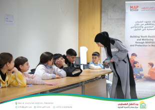 Hebron YDRC Concludes the first "Wellbeing Camp"