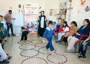 Hebron YDRC Implements a Series of Psychosocial Support Activities for Children at Nrsan Cultural Center under Child Protection and Emergency Education Project
