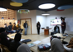 Visit of American Spaces Representatives to the American Space at YDRC Hebron: Strengthening Educational Collaboration