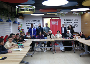 Visit of American Spaces Representatives to the American Space at YDRC Hebron: Strengthening Educational Collaboration