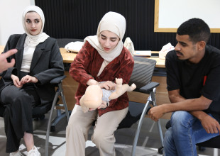 MAP تنفذ تدريباً في الإسعاف الأولي بالتعاون مع مركز مصادر