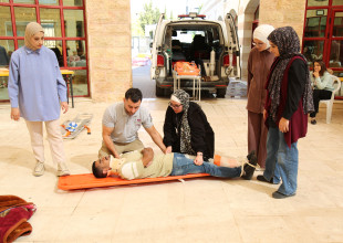 MAP تنفذ تدريباً في الإسعاف الأولي بالتعاون مع مركز مصادر