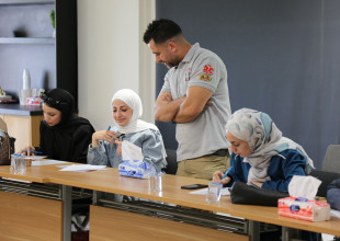 MAP تنفذ تدريباً في الإسعاف الأولي بالتعاون مع مركز مصادر