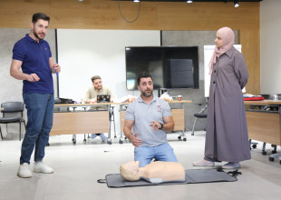 MAP تنفذ تدريباً في الإسعاف الأولي بالتعاون مع مركز مصادر