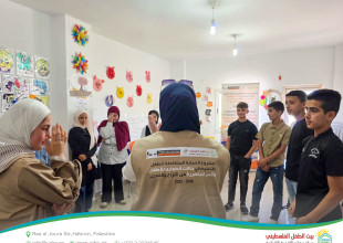 Hebron YDRC Implements a Series of Psychosocial Support Activities for Children at Nrsan Cultural Center under Child Protection and Emergency Education Project