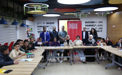 Visit of American Spaces Representatives to the American Space at YDRC Hebron: Strengthening Educational Collaboration