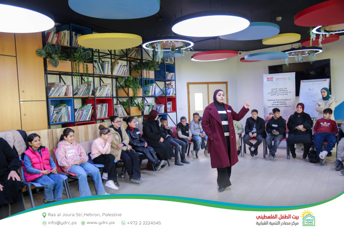 Hebron YDRC Concludes the third &ldquo;Wellbeing Camp"